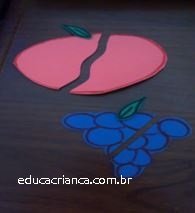 Quebra-cabeça frutas atividade pedagógica - Regador de Ideias- Jogos  Educativos