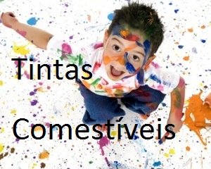 Pintura com tinta comestível