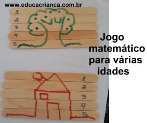 Quebra-cabeça com palitos: motricidade e matemática - Educa Criança